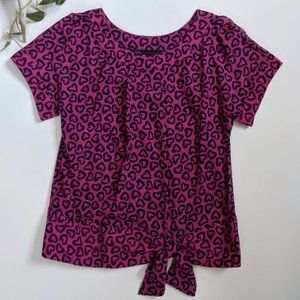 MARC by MARC JACOBS NWOT Bow Heart Blouse